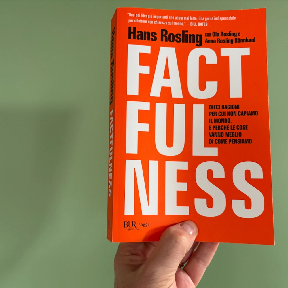 Factfulness Hans Rosling - copertina libro